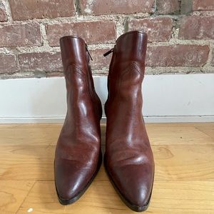 Frye brown ankle boots size 8.5 Women’s